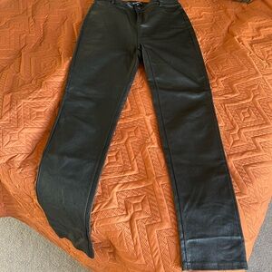 Stella Luce Women's Sleek Black Straight Leg Jeans